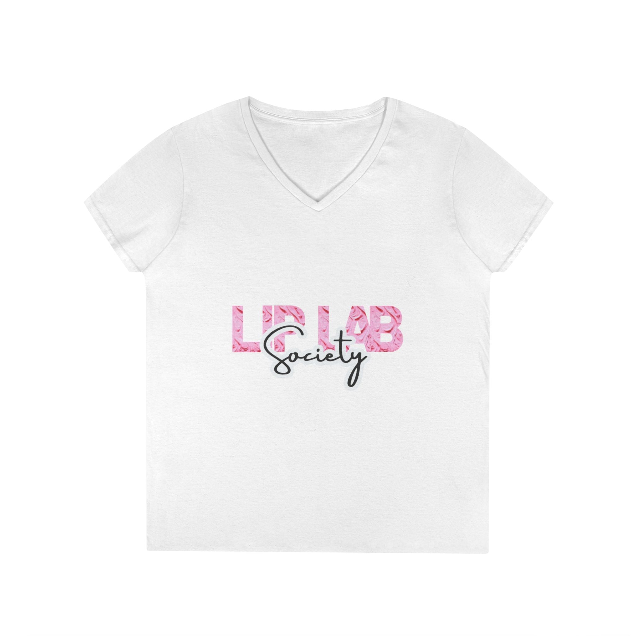 Lip Lab Society V-Neck Tee